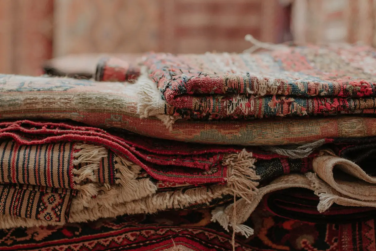 Folded rugs